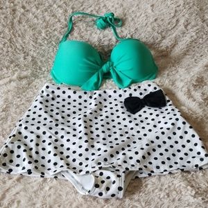 Boutique Highwaisted Two Piece Bikini